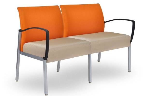 Durable, flexible and attractive tandem seating can be configured to fit any public seating space. Easy to reconfigure. 4-leg, 6-leg chairs, connecting and freestanding tables give you unlimited configuring ability. Designed for the environment, utilizing local materials and promoting a long life in the field. Replaceable seats, backs and arms are easy to switch in the field.